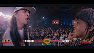 FlipTop  Mhot vs Sayadd [upl. by Newmark392]