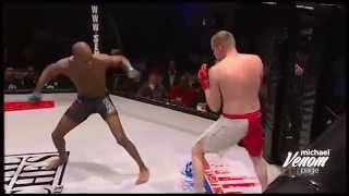 Michael Venom Page vs Ben Dishman Tornado Kick KO [upl. by Lytsyrk478]