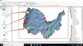 Hydrological modeling in ArcGIS  ArcMap [upl. by Leeda172]