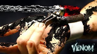 DIY Venom Ferrofluid Web Shooter  Magnetic Venom Fluid [upl. by Hultin235]