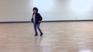 Uptown Funky Line Dance Teach [upl. by Rahel]