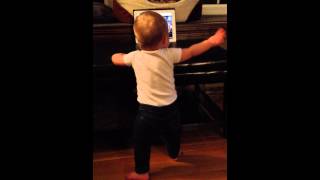 Baby dances to uptown funk [upl. by Aimal50]