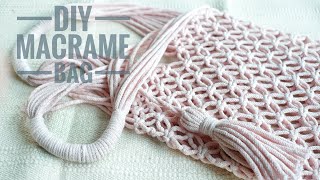 DIY Macrame BagTorba ze sznurka [upl. by Maleen]