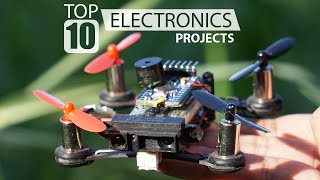 Top 10 DIY Electronics Engineering Projects [upl. by Nogem]