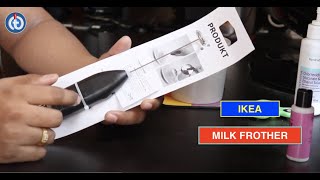 IKEA MILK FROTHER Review amp Battery Installation [upl. by Biegel]