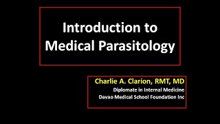 Introduction to Parasitology [upl. by Pernas]