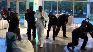 Uptown Funk surprise wedding dance [upl. by Suhcnip]