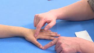 Hand examination Radial nerve [upl. by Tcideneb]