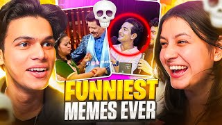 Funniest meme review ever  DANK memes  funny meme review with Kanika😂 [upl. by Nabetse]