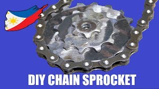 How to Make Your Own Chain Sprocket DIY [upl. by Valina]