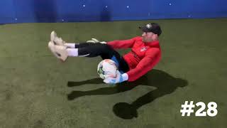 100  Goalkeeping solo drills and home workouts Part 1 [upl. by Epp]