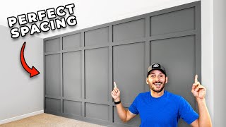 DIY Board and Batten Accent Wall  Wainscoting How to [upl. by Elbys]