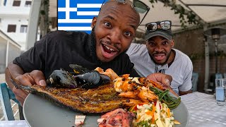 Ultimate Greek Island Food Tour 🇬🇷 [upl. by Kenison]