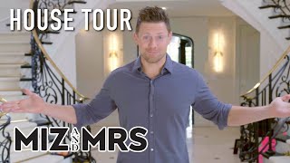 Miz amp Mrs  House Tour WWEs The Miz Shows Off Manor MarMiz  Season 2  on USA Network [upl. by Nylidam551]