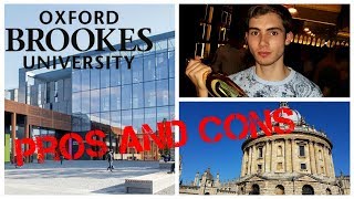 Pros and Cons of Oxford Brookes University [upl. by Sheedy]