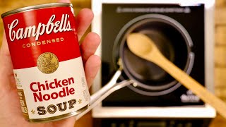 How To Cook Campbells Chicken Noodle Soup [upl. by Genaro]