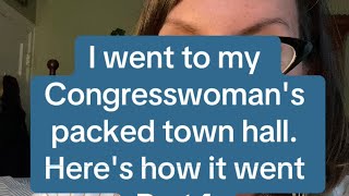 I went to my Congresswomans Town Hall Heres how it went [upl. by Goines]