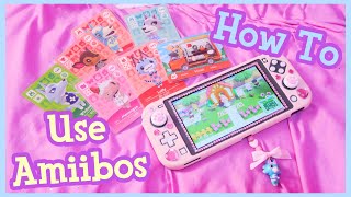 How To Use Amiibo Cards In Animal Crossing New Horizons [upl. by Ashford674]