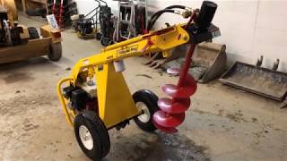 Ground Hog HD99 Towable Auger Overview [upl. by Peppie]