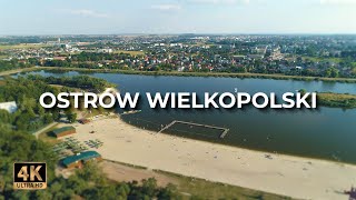 Ostrów Wielkopolski z lotu ptaka  LECE W MIASTO™ 4k [upl. by Supple]