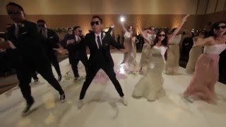 Uptown Funk Lapira Wedding Party Dance [upl. by Novyad191]