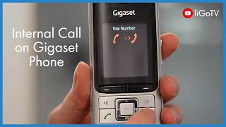 How To Make An Internal Call Gigaset [upl. by Maighdlin]