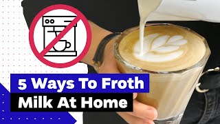 How To Froth Milk At Home Best Milk Frothers Review [upl. by Beasley815]