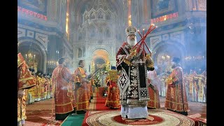 Orthodox Patriarchate of Moscow  Paschal Midnight Divine Liturgy [upl. by Hamnet]