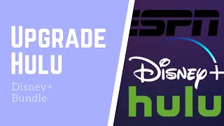 How to upgrade Hulu with Disney Bundle [upl. by Akinnor57]