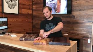 Wood Countertops Explained  The Difference Between Butcher Block Edge Grain and Flat Grain [upl. by Eloisa138]