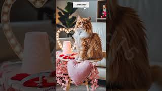 Cute Cat Pre Valentine Day Shoot 😂🤫 aicat cat cutecat kitten catmemes [upl. by Calia]