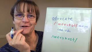 How to Pronounce Advocate [upl. by Adara]