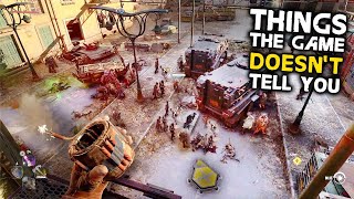 Dying Light 2 10 Things The Game DOESNT TELL YOU [upl. by Husein]