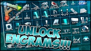 ARK Comandos  Desbloquear todos los Engramas Unlock Engrams [upl. by Seana]