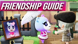 ACNH The ULTIMATE Guide to Friendship with Villagers [upl. by Adrahs]