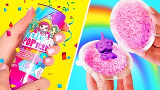 Surprise Toys Unboxing  Party Popteenies And Fizzing Bath Bomb Kit [upl. by Animlehliw19]