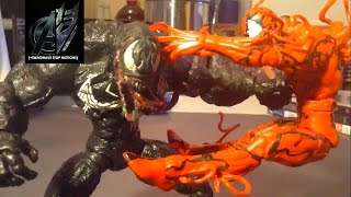 Spiderman Stop Motion Venom vs Carnage Stop Motion [upl. by Roane]