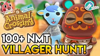 100 TICKET Dream Team Villager Hunting  Animal Crossing New Horizons [upl. by Boak]