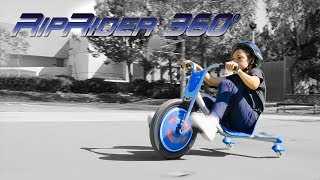 Razor RipRider 360 Trike Ride Video with Features [upl. by Ahsemal]