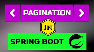 Pagination in Spring Boot [upl. by Lenette]