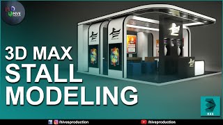 Stall Modeling  3ds Max Tutorial [upl. by Humph]