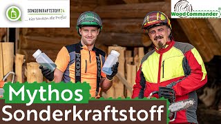 Mythos Sonderkraftstoff für Motorsägen – Wood Commander [upl. by Dranoel]