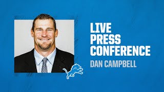 Dan Campbell introductory press conference [upl. by Nella866]