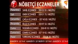 NÖBETÇİ ECZANELER [upl. by Leibman]