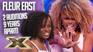 Fleur East 2 auditions 9 years apart  The X Factor UK [upl. by Fionna697]