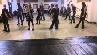 Uptown Funk AB Line Dance [upl. by Neemsaj]