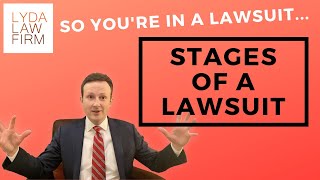 The Stages of a Lawsuit Explained [upl. by Fotinas728]