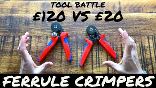 Knipex vs Preciva Ferrule Crimping Tool [upl. by Orodoet]