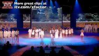 X Factor Finalists perform Heroes  The X Factor Live results 7  itvcomxfactor [upl. by Salomone486]