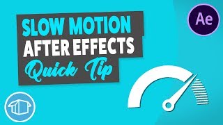 Smooth Slow Motion Video  After Effects Tutorial Quick Tip [upl. by Yeliab604]